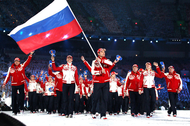 Россия на церемонии открытия Олимпиады (10 фото)