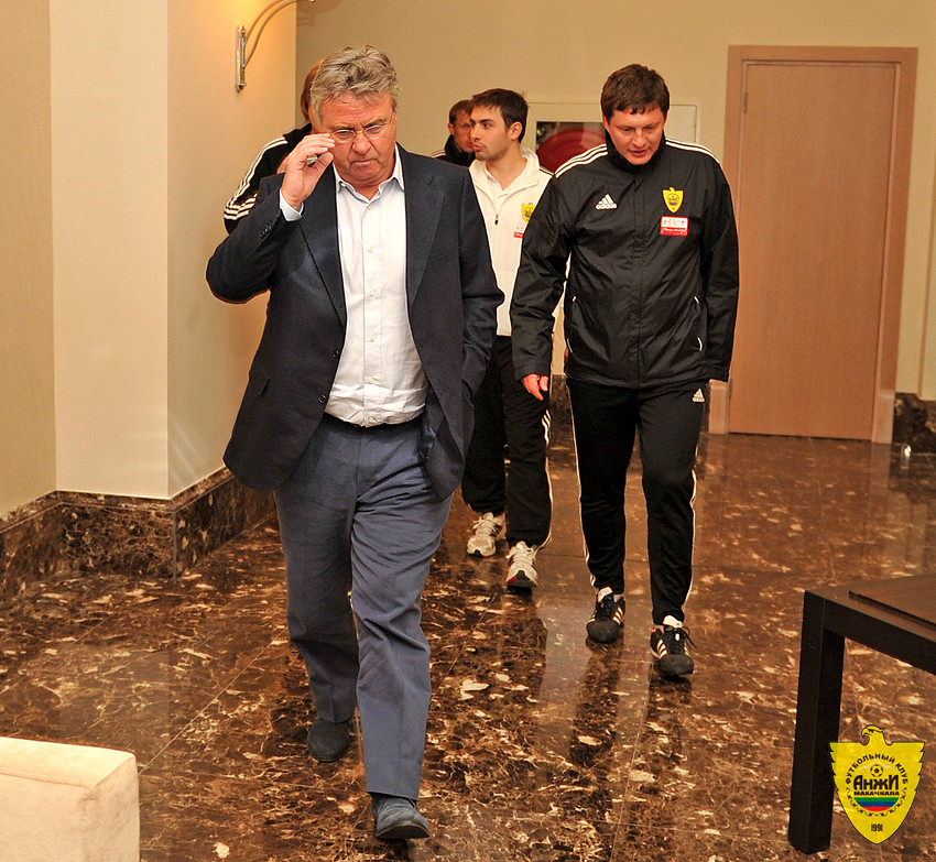 Гус Хиддинк в «Анжи»