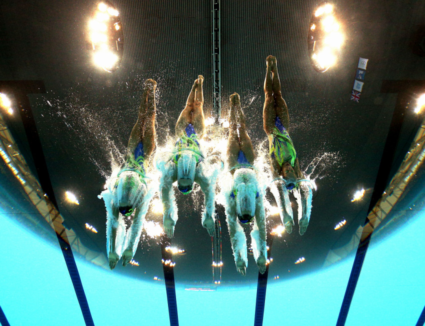 Золотой для России финал у синхронисток