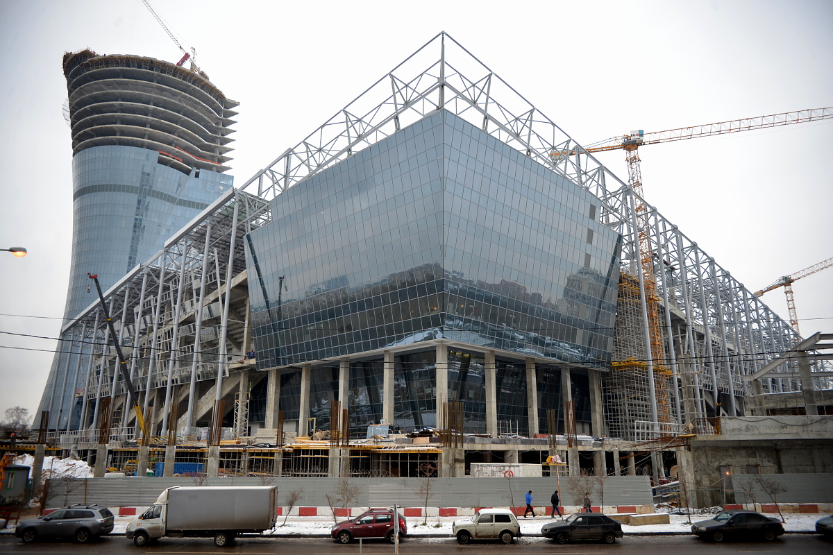 Строительство стадиона ЦСКА
