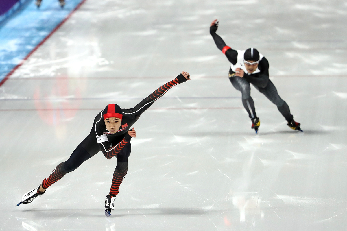 Золотой забег Лорентсена на 500 метров на коньках