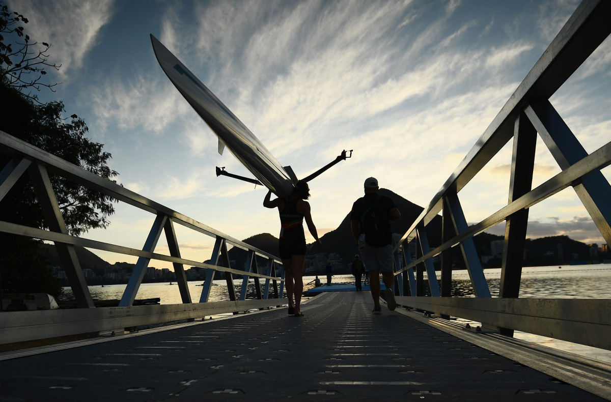 Золото немецких парных четверок в гребле