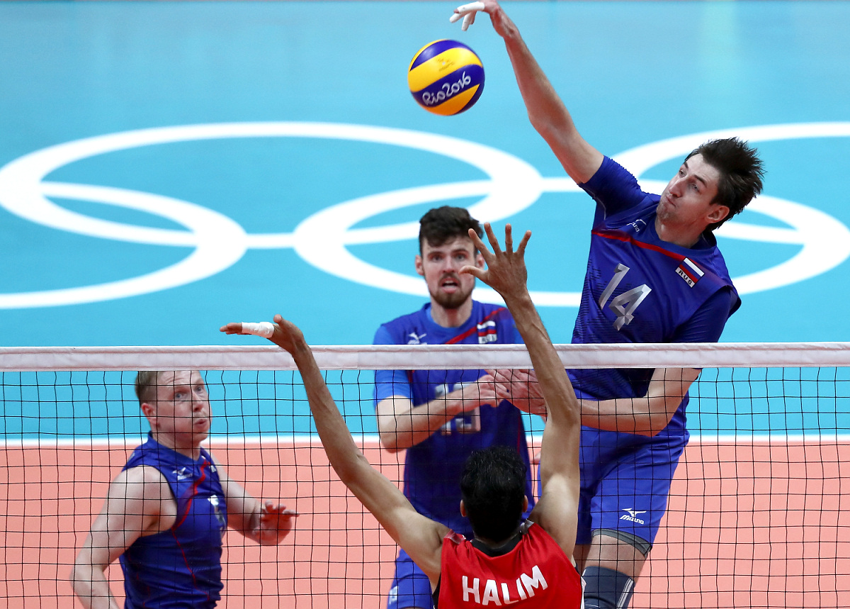 Олимпийский волейбол. Россия – Египет 3:0