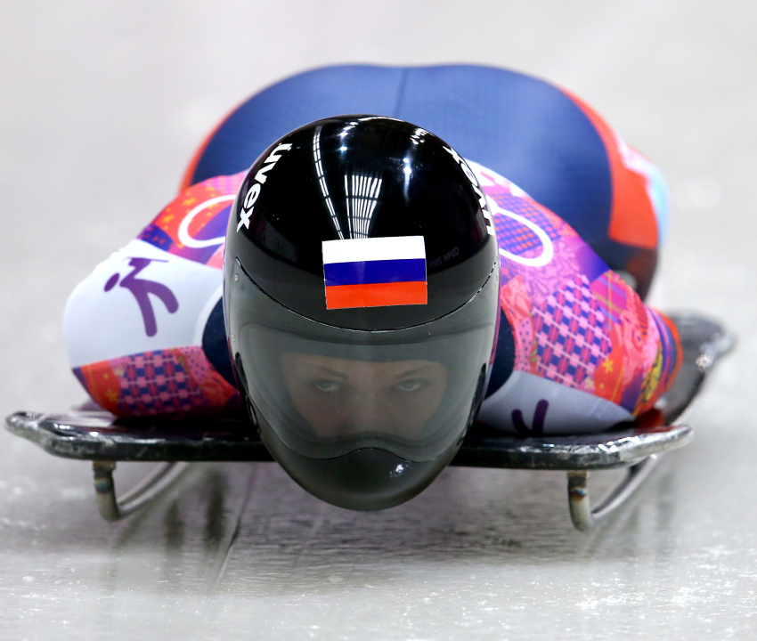 Бронза Елены Никитиной в скелетоне