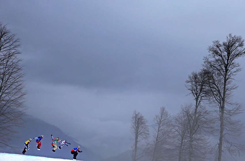 Серебро Николая Олюнина в сноуборд-кроссе