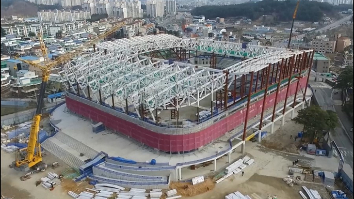 Олимпийский стадион в Пхенчхане