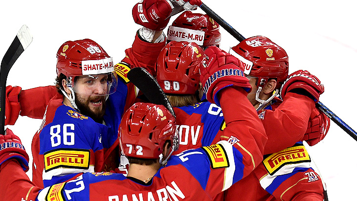 На Олимпиаде стартует мужская хоккейная сборная