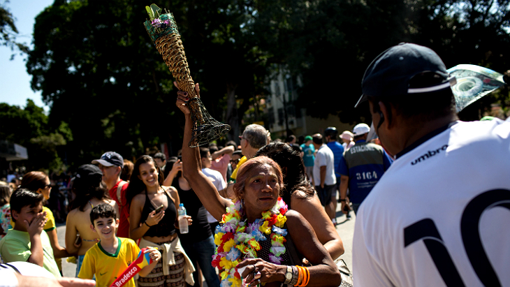 Каждому бразильцу — по олимпийскому факелу