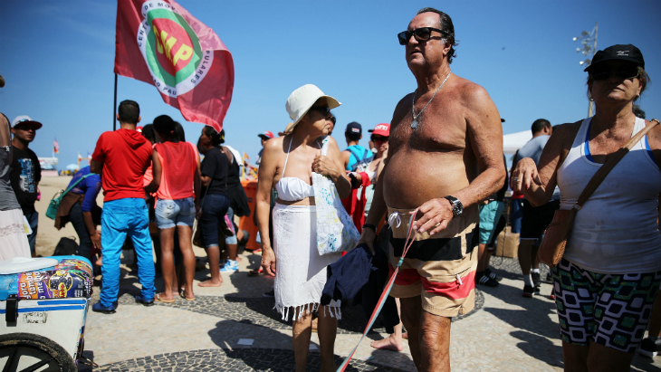 На пляжах Копакабаны