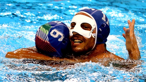 Ватерполисты сборной Италии