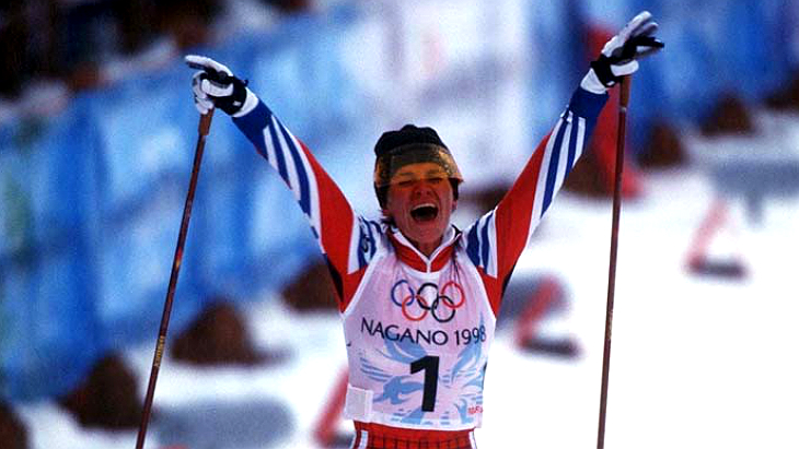 Триумфатор Игр-1998 Лариса Лазутина