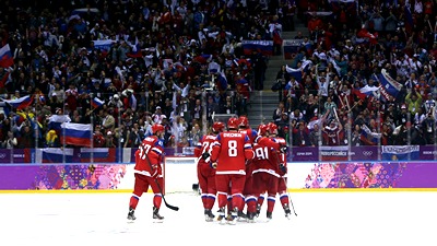 Хоккеисты сборной России