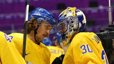 Карл Хагелин и Хенрик Лундквист