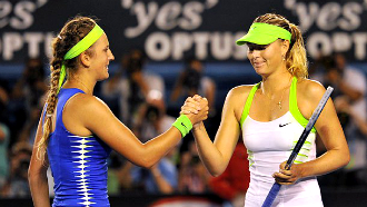 Виктория Азаренко и Мария Шарапова