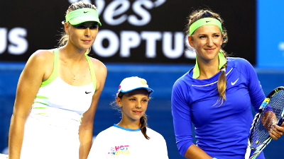 Мария Шарапова (слева) и Виктория Азаренко (справа) Мария Шарапова (слева) и Виктория Азаренко (справа)