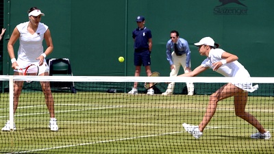 Надежда Петрова и Катарина Среботник