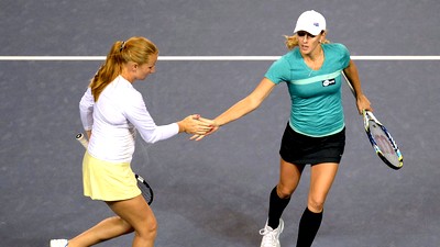 Алла Кудрявцева и Анастасия Родионова