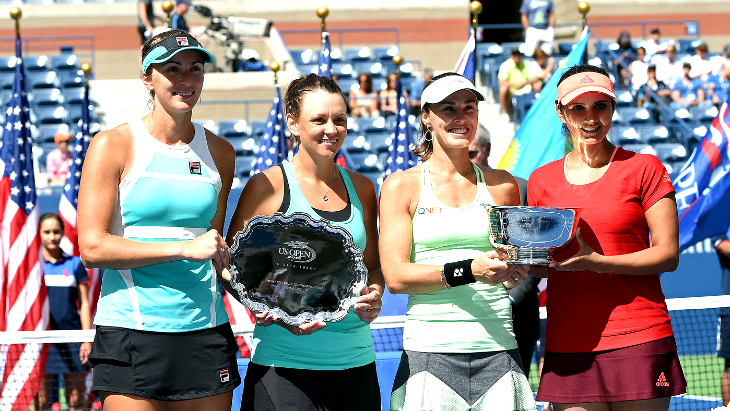 Финалистки парного разряда