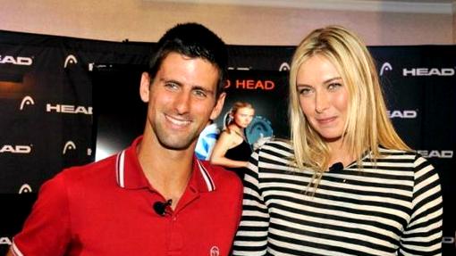 Новак Джокович и Мария Шарапова