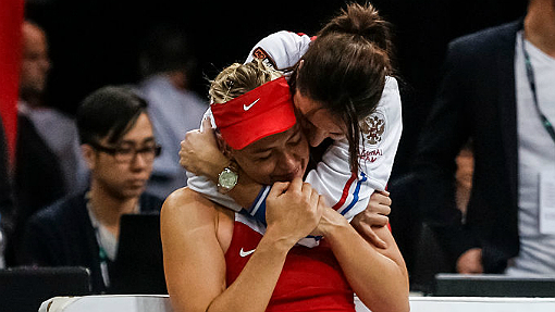 Анастасия Мыскина и Мария Шарапова