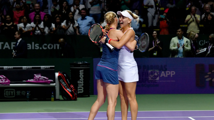 Екатерина Макарова и Елена Веснина