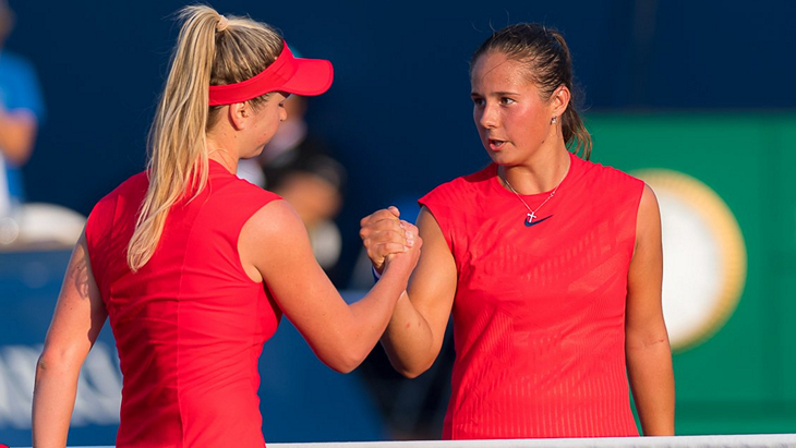 Элина Свитолина и Дарья Касаткина