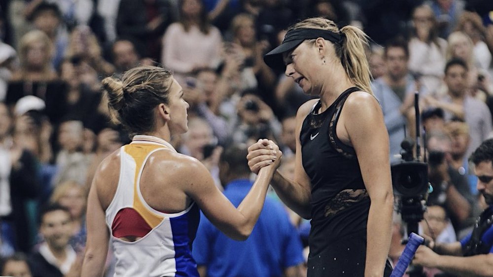 Мария Шарапова и Симона Халеп