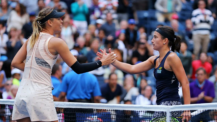 Мария Шарапова и Анастасия Севастова