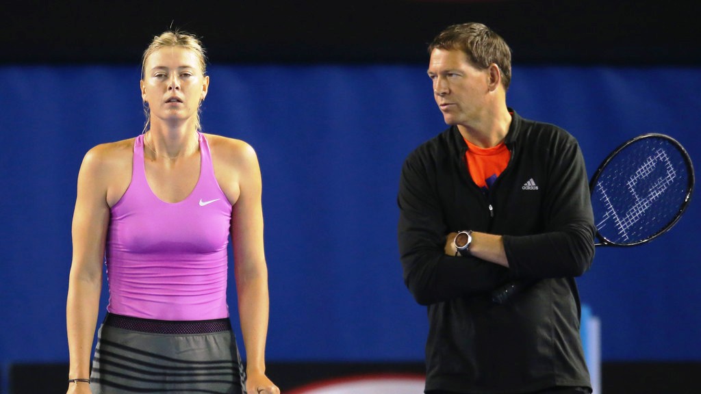 Мария Шарапова и Свен Гренефельд