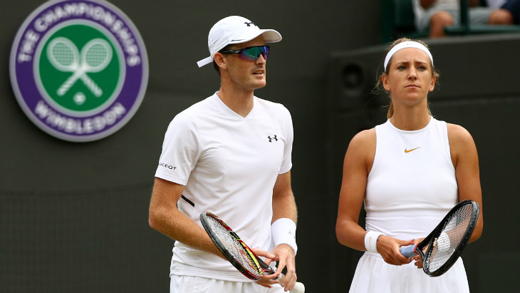 Джейми Маррей и Виктория Азаренко