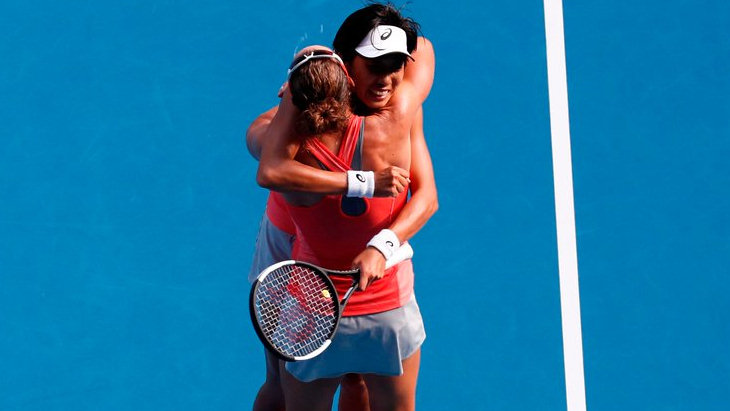 Саманта Стосур и Чжан Шуай