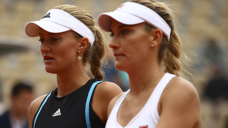 Кристина Младенович и Тимя Бабош