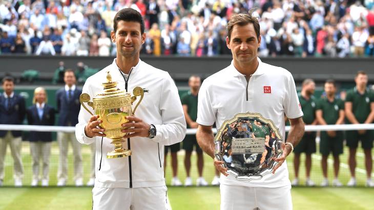 Новак и Роджер провели на корте почти пять часов