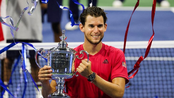 Доминик Тим впервые в карьере выиграл титул на турнире «Большого шлема»