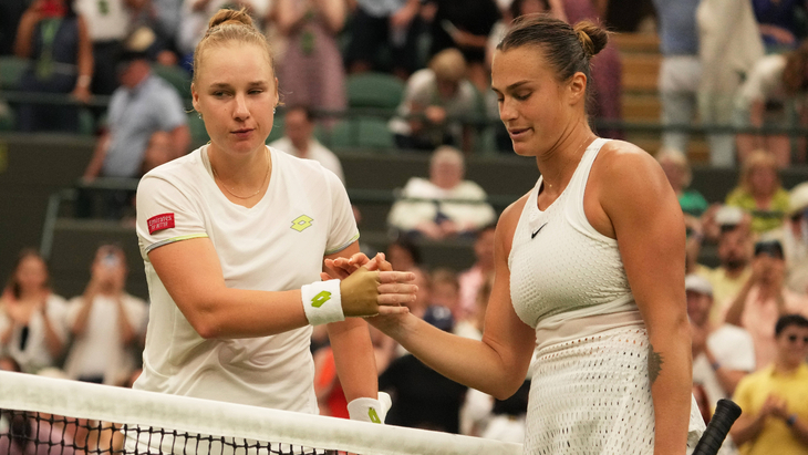 Анна Блинкова и Арина Соболенко