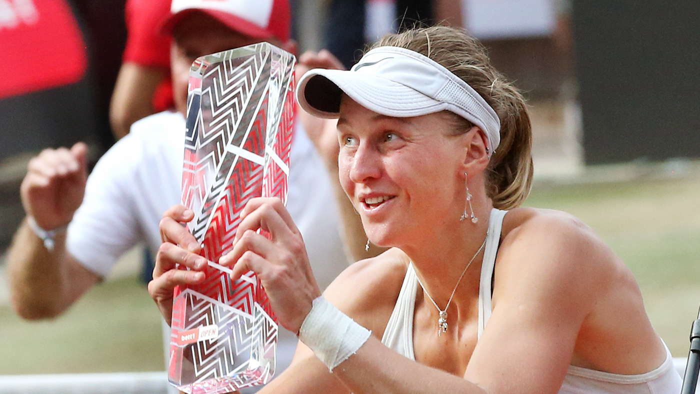 Людмила Самсонова в середине июня выиграла турнир в Хертогенбосе