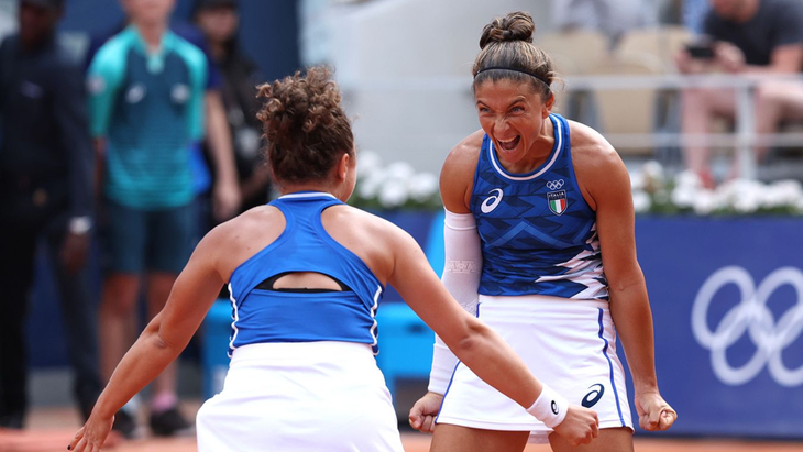 Сара Эррани и Жасмин Паолини