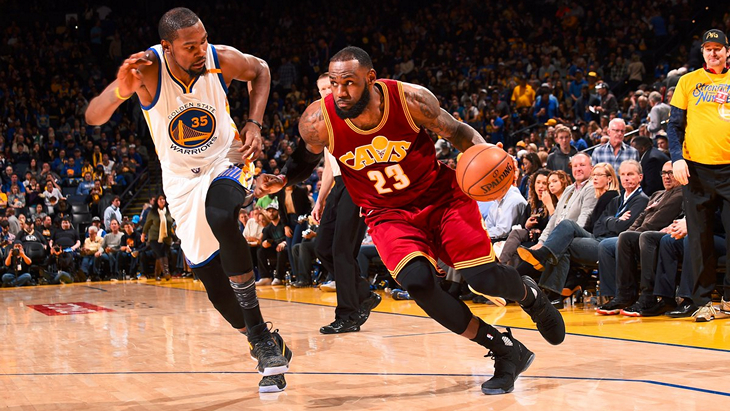 Кевин Дюрант и Леброн Джеймс