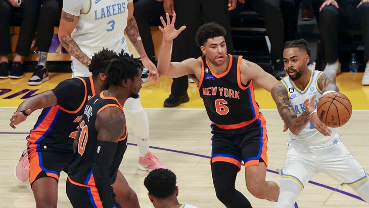 «Лос-Анджелес Лейкерс» — «Нью-Йорк». Сезон 2022/2023