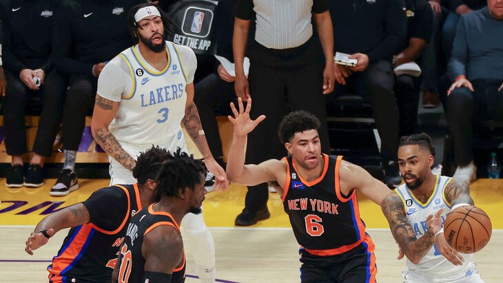 «Лос-Анджелес Лейкерс» — «Нью-Йорк». Сезон 2022/2023