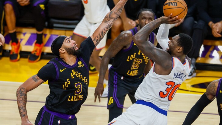 «Лос -Анджелес Лейкерс» — «Нью-Йорк»