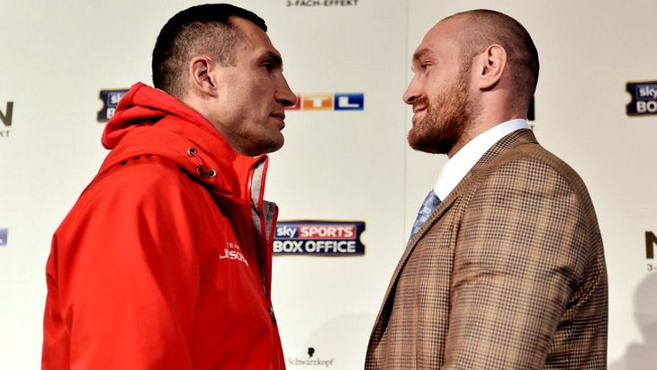 Владимир Кличко и Тайсон Фьюри