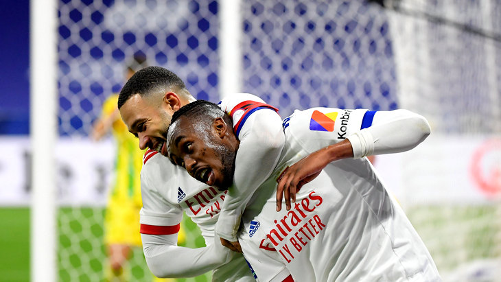 «Лион» продолжает опережать «ПСЖ» в таблице Лиги 1