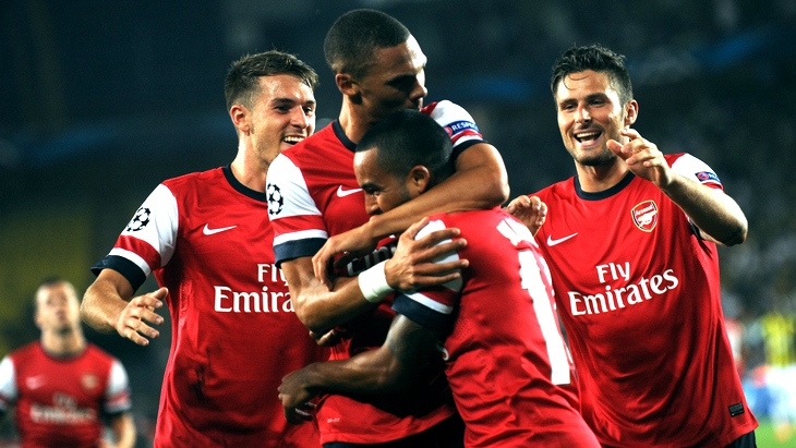 «Арсенал» разгромил «Фенербахче» в первом матче