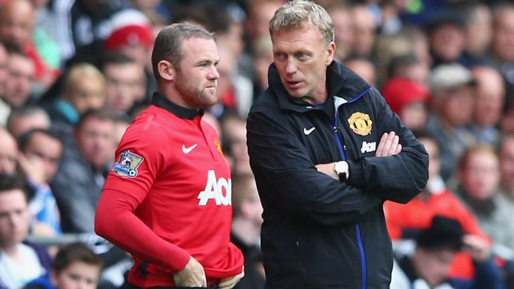 Уэйн Руни и Дэвид Мойес