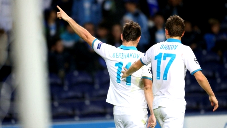 Александр Кержаков и Олег Шатов