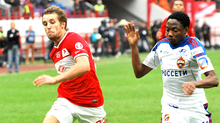 Матч первого круга закончился триумфом «Спартака».