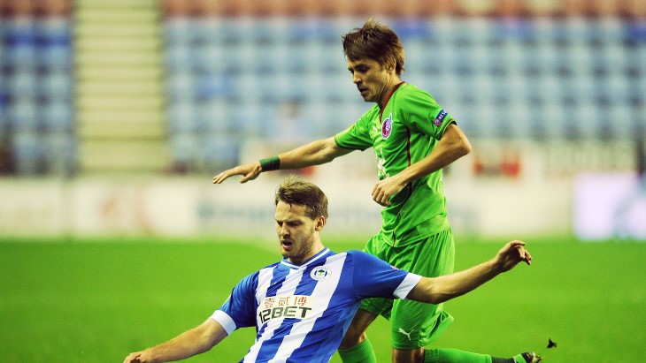 Торбинский против «Уигана»