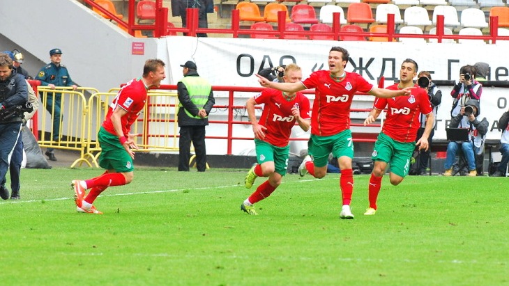 Футболисты «Локомотива»