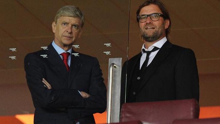 Очередная встреча Венгера (слева) и Клоппа